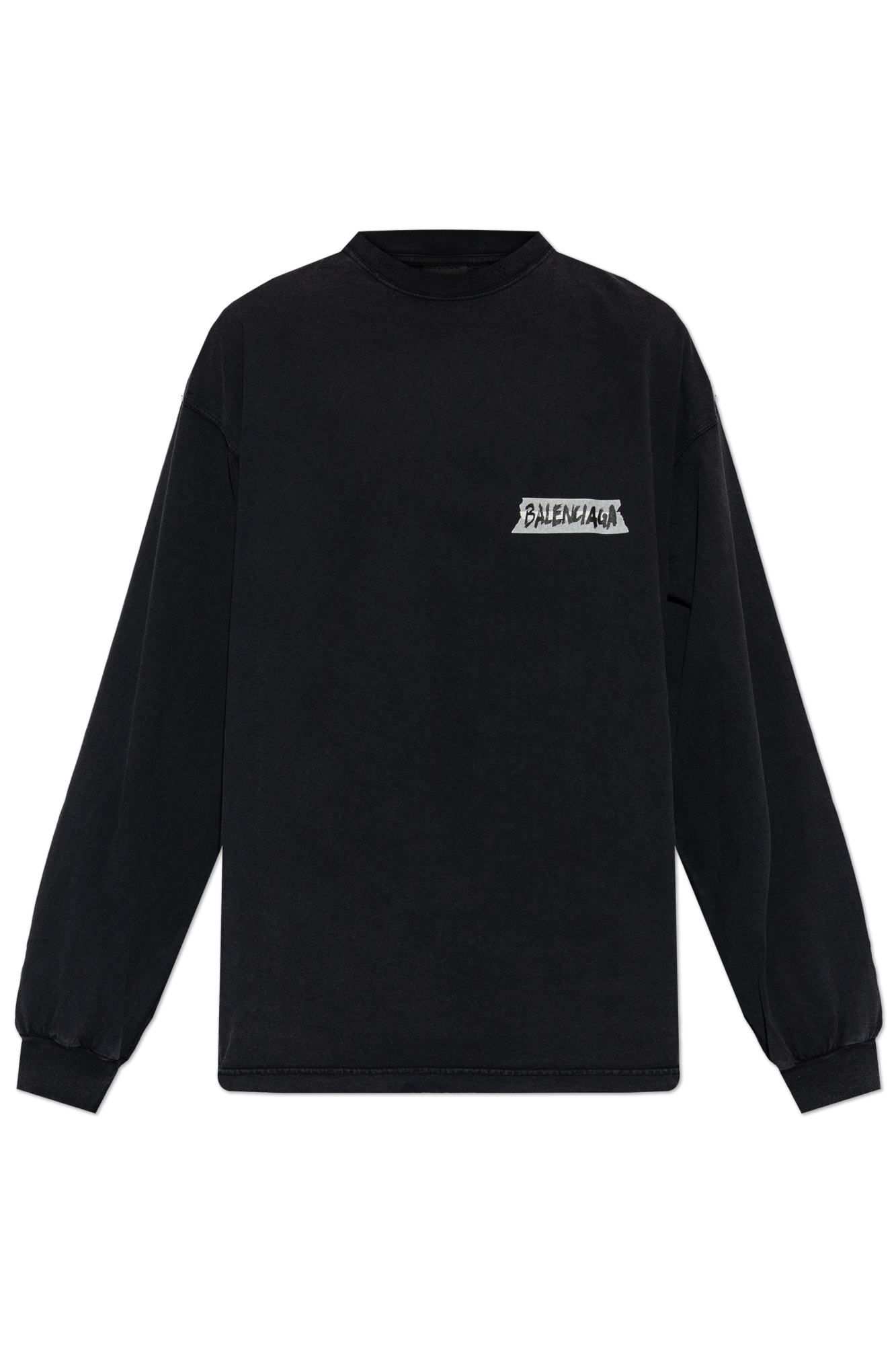 Black Oversized T-shirt Balenciaga - Vitkac GB